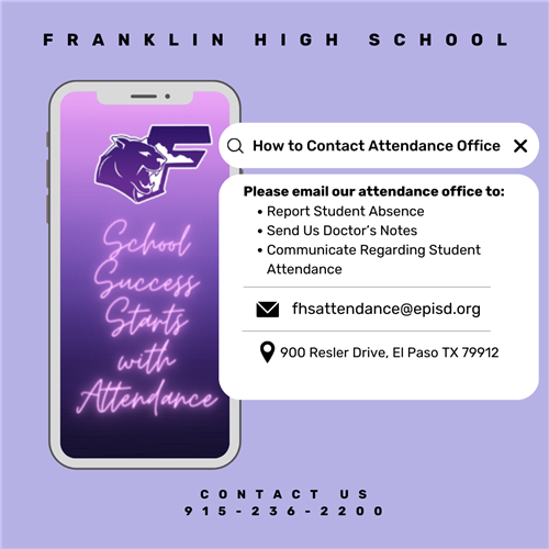 Attendance Email - English 